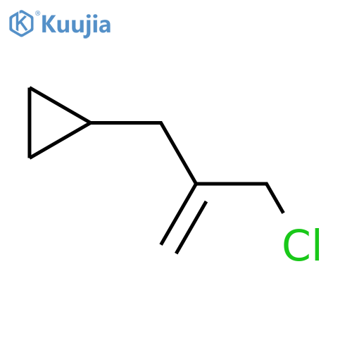 2-(chloromethyl)prop-2-en-1-ylcyclopropane structure