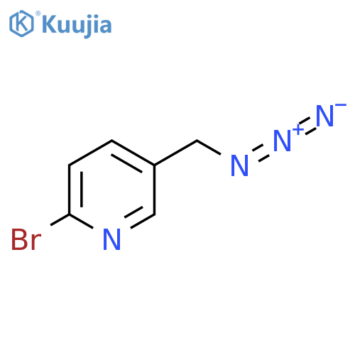 5-(azidomethyl)-2-bromopyridine structure