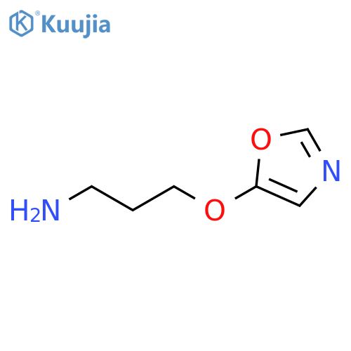 3-(1,3-oxazol-5-yloxy)propan-1-amine structure