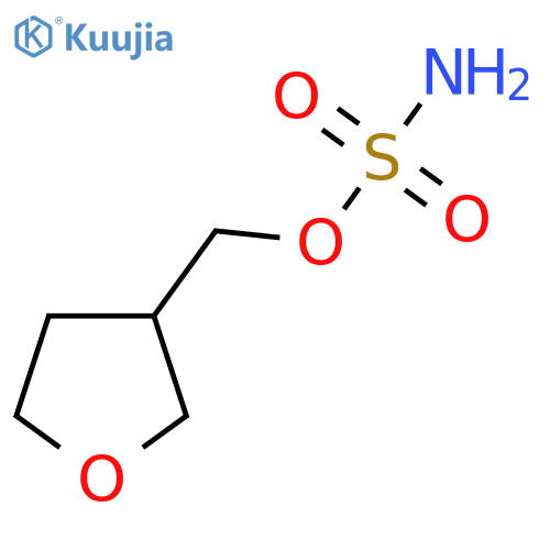 (oxolan-3-yl)methyl sulfamate structure