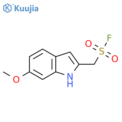 (6-methoxy-1H-indol-2-yl)methanesulfonyl fluoride structure