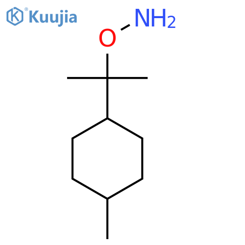 O-2-(4-methylcyclohexyl)propan-2-ylhydroxylamine structure