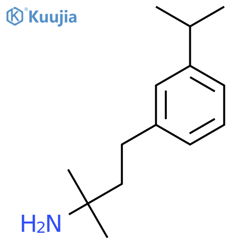 2-methyl-4-3-(propan-2-yl)phenylbutan-2-amine structure