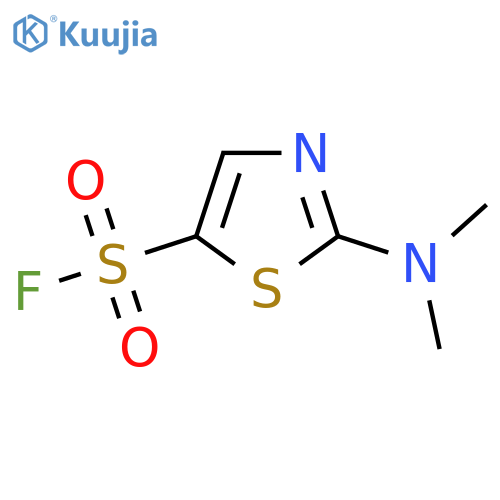 2-(dimethylamino)-1,3-thiazole-5-sulfonyl fluoride structure