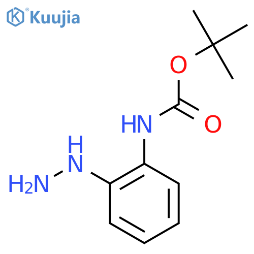 tert-butyl N-(2-hydrazinylphenyl)carbamate structure