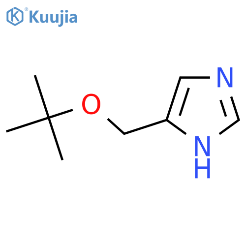 4-(tert-butoxy)methyl-1H-imidazole structure