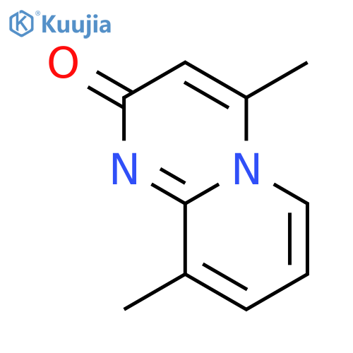 2H-Pyrido[1,2-a]pyrimidin-2-one, 4,9-dimethyl- structure