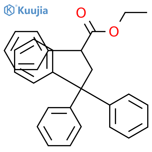 Butyric acid,2,4,4,4-tetraphenyl-, ethyl ester (8CI) structure