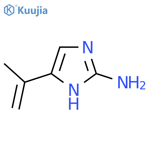 5-(prop-1-en-2-yl)-1H-imidazol-2-amine structure