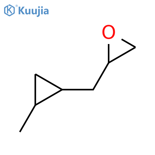 2-(2-methylcyclopropyl)methyloxirane structure