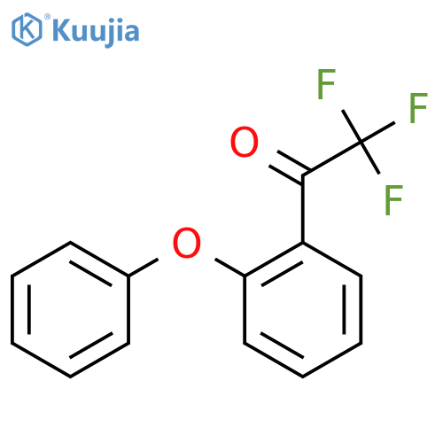 2,2,2-trifluoro-1-(2-phenoxyphenyl)ethan-1-one structure