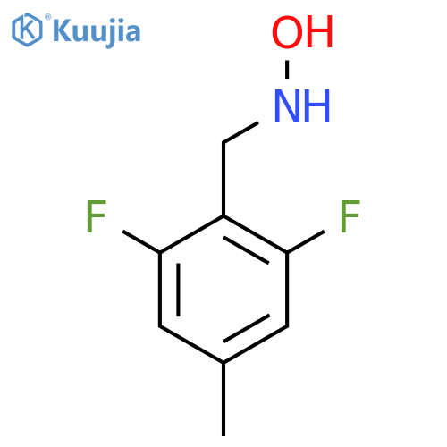 N-(2,6-difluoro-4-methylphenyl)methylhydroxylamine structure