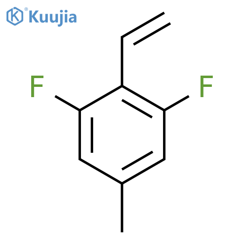 2-ethenyl-1,3-difluoro-5-methylbenzene structure