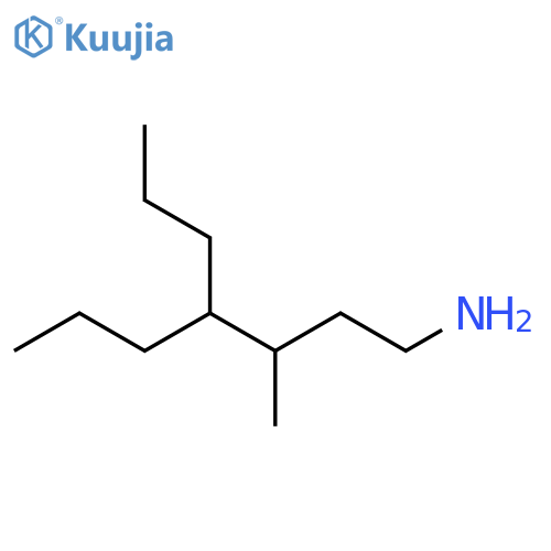 3-methyl-4-propylheptan-1-amine structure
