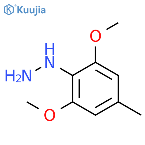 (2,6-dimethoxy-4-methylphenyl)hydrazine structure