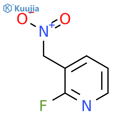 2-fluoro-3-(nitromethyl)pyridine structure