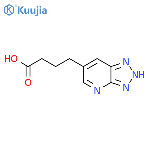 4-{3H-1,2,3triazolo4,5-bpyridin-6-yl}butanoic acid structure