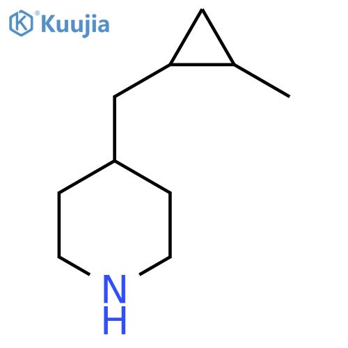 4-(2-methylcyclopropyl)methylpiperidine structure