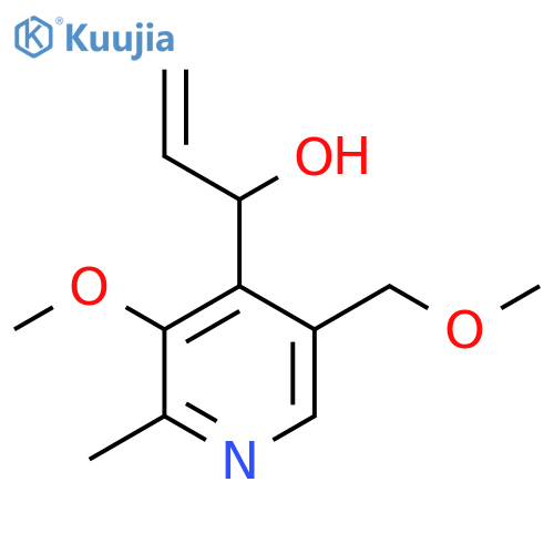 1-3-methoxy-5-(methoxymethyl)-2-methylpyridin-4-ylprop-2-en-1-ol structure