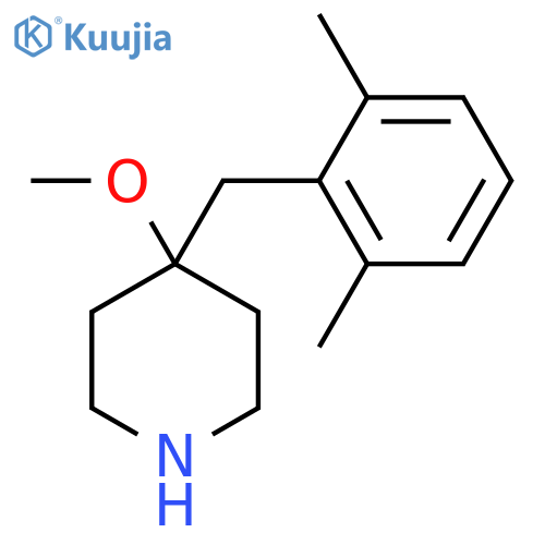 4-(2,6-dimethylphenyl)methyl-4-methoxypiperidine structure