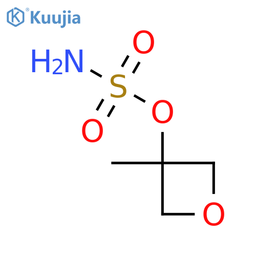3-methyloxetan-3-yl sulfamate structure