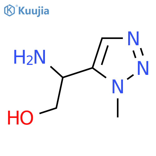 2-amino-2-(1-methyl-1H-1,2,3-triazol-5-yl)ethan-1-ol structure