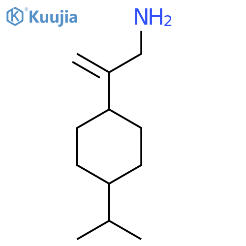 2-4-(propan-2-yl)cyclohexylprop-2-en-1-amine structure