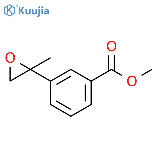 methyl 3-(2-methyloxiran-2-yl)benzoate structure