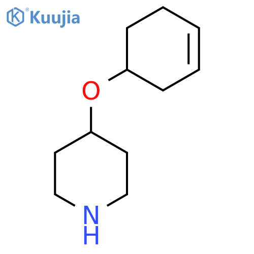 4-(cyclohex-3-en-1-yloxy)piperidine structure