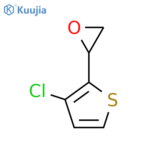 2-(3-Chlorothiophen-2-yl)oxirane structure