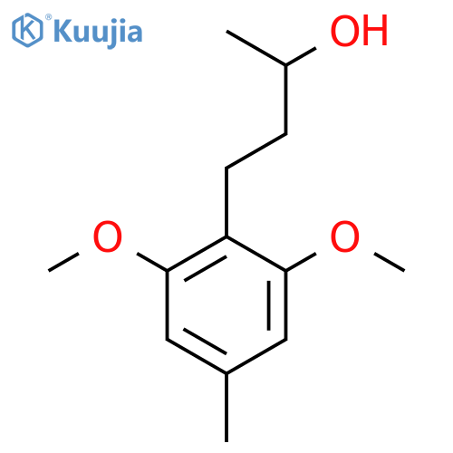 4-(2,6-dimethoxy-4-methylphenyl)butan-2-ol structure