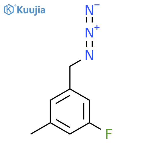 1-(azidomethyl)-3-fluoro-5-methylbenzene structure