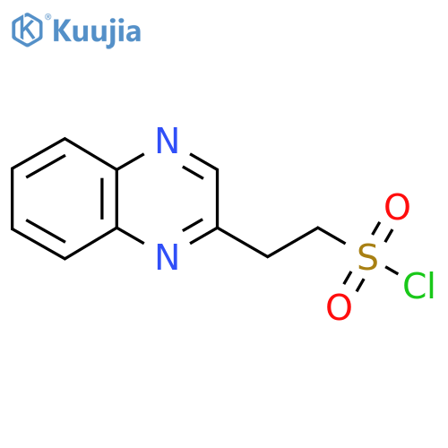 2-(quinoxalin-2-yl)ethane-1-sulfonyl chloride structure