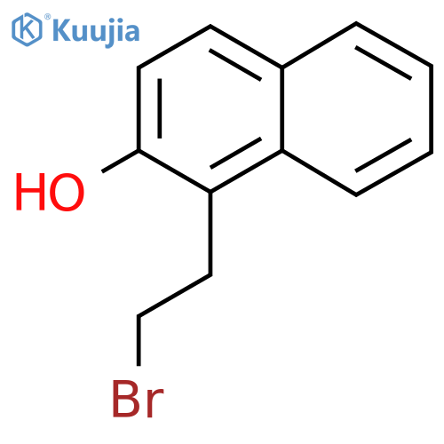 1-(2-bromoethyl)naphthalen-2-ol structure