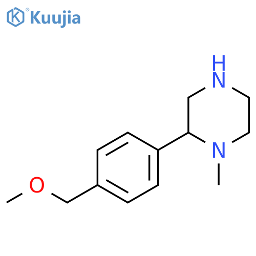 2-4-(methoxymethyl)phenyl-1-methylpiperazine structure