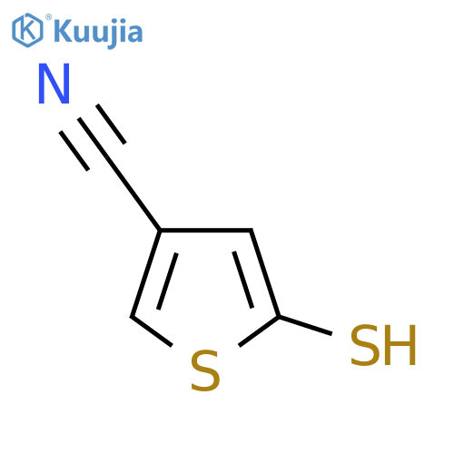 5-sulfanylthiophene-3-carbonitrile structure