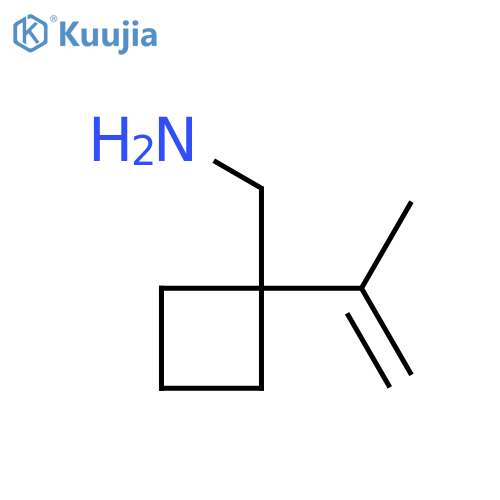 1-(prop-1-en-2-yl)cyclobutylmethanamine structure