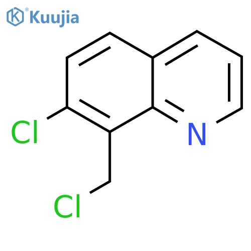 7-chloro-8-(chloromethyl)quinoline structure