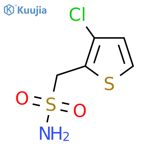 (3-chlorothiophen-2-yl)methanesulfonamide structure