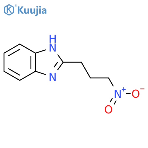 2-(3-nitropropyl)-1H-1,3-benzodiazole structure