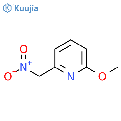 2-methoxy-6-(nitromethyl)pyridine structure