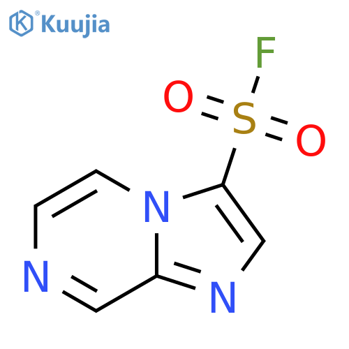 imidazo1,2-apyrazine-3-sulfonyl fluoride structure