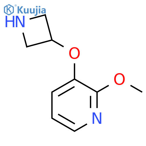 3-(Azetidin-3-yloxy)-2-methoxypyridine structure