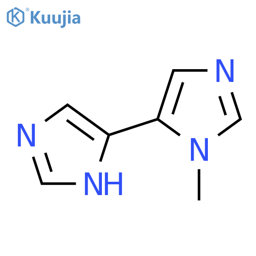 5-(1H-imidazol-4-yl)-1-methyl-1H-imidazole structure