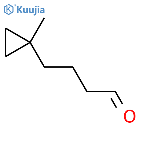 4-(1-methylcyclopropyl)butanal structure
