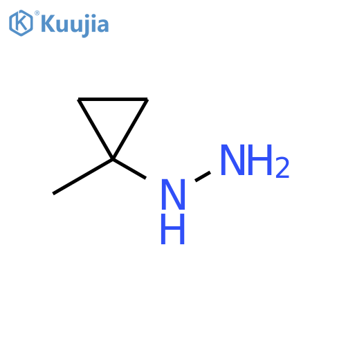 (1-methylcyclopropyl)hydrazine structure
