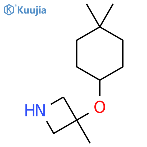 3-(4,4-dimethylcyclohexyl)oxy-3-methylazetidine structure