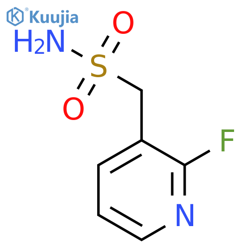 (2-fluoropyridin-3-yl)methanesulfonamide structure