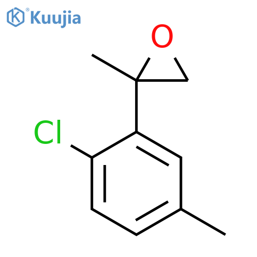 2-(2-chloro-5-methylphenyl)-2-methyloxirane structure