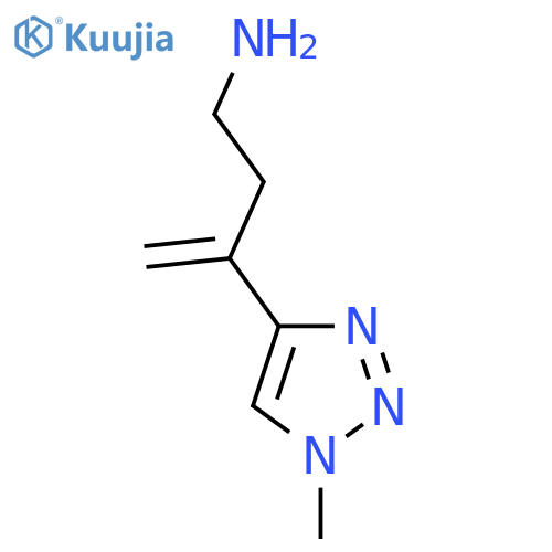 3-(1-methyl-1H-1,2,3-triazol-4-yl)but-3-en-1-amine structure